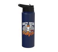 Don't Mess with A Valkyrie Norse God Viking Blood Valkyries Stainless Steel Insulated Water Bottle