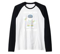 Don't Mess with CatStronaut - Cat Astronaut, Space Kids Gift Raglan Baseball Tee