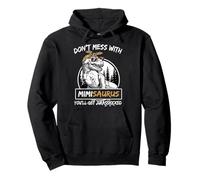 Dont Mess With Mimisaurus Youll Get Jurasskicked Family Matc Pullover Hoodie