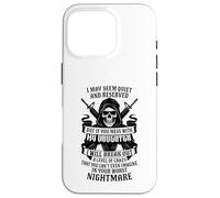 Dont mess with my daughter dad mom funny Case for iPhone 16 Pro