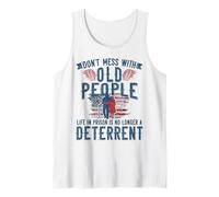 Don't Mess with Old People Life in Prison Senior Citizen Tank Top