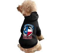Don't Mess With Texas Dog Hoodie for Dogs & Cats Breathable Long Sleeve Pet Sweatshirt Warm Dog Outfit
