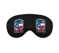 Don't Mess with Texas Lightweight Sleep Masks Funny Blocking Eye Mask for Sleeping with Adjustable Strap