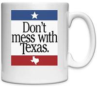 Don't Mess With Texas Lone Star State White Ceramic Mug White One Size