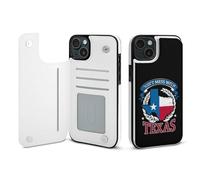 Don't Mess With Texas Mobile Phone Flip Cases Compatible with iPhone 15/15 Plus/15 Pro/15 Pro Max Anti-Scratch Covers