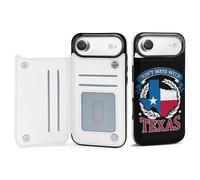 Don't Mess With Texas Mobile Phone Flip Cases Compatible with iPhone 17/17 Air/17 Pro/17 Pro Max Anti-Scratch Covers