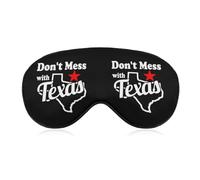 Don't Mess with Texas Sleep Eye Mask Sleeping Light Blocking Cover Night Blindfold for Travel Nap