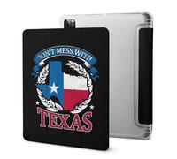 Don't Mess With Texas Stylish Tri-fold Tablet Case Compatible with IPAD Pro 2021 （11in） Anti-Scratch Covers with Pen Slot