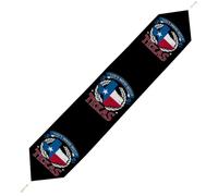 Don't Mess With Texas Table Runner Washable Plush Decor for Wedding Farmhouse Kitchen Coffee Tables