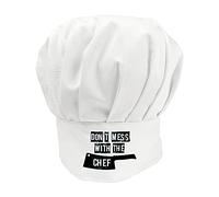 Don't Mess With The Chef, French Style Quality Chef Hat. (3-9Yrs)