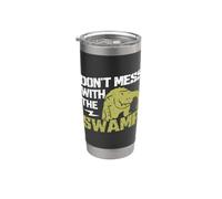 Don't Mess with The Swamp for Alligator Hunting Gator Hunter Stainless Steel Insulated Tumbler