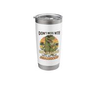 Don't Mess with Unclesaurus You'll Get Your Jurasskicked Stainless Steel Insulated Tumbler