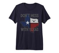 Don't Mess with Vintage Texas Longhorn Lone Star State Pride Premium T-Shirt