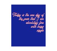 Don't Mind Being Single Today Sweatshirt - White - XXL - White