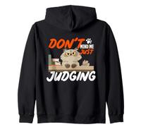 Don't mind me just judging Zip Hoodie
