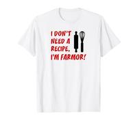 Don't Need A Recipe I'm Farmor Swedish Paternal Grandmother Value Graphic T-Shirt
