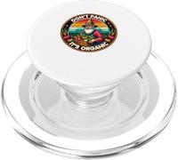 Don't Panic It's Organic Funny Horticulture Farmer PopSockets PopGrip for MagSafe
