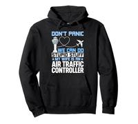Don't Panic We Can Do Stupid Stuff - Air Traffic Controller Pullover Hoodie