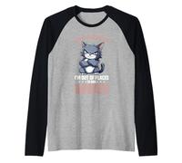 Don't Piss Me Off I'm Out Of Places To Hide Bodies Raglan Baseball Tee