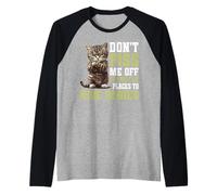 Don't Piss Me Off I'm Out Of Places To Hide Bodies - Raglan Baseball Tee