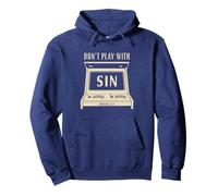 Don't Play with Sin - Retro Arcade Game Christian Gospel Pullover Hoodie