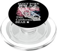 Don't Poke the California Bear Republic State Park US Resist PopSockets PopGrip for MagSafe
