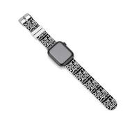 Don't Push Me Cause I'm Close to The Edge Silicone Watch Band Compatible with IWatch Series Ultra 1, 2, Series 9, 8, 7, 6, 5, 4, 3, 2, 1, SE