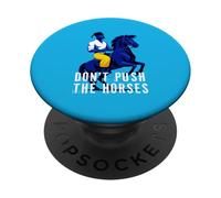 Don't Push The Horses Funny Boxing Cossack Hat PopSockets Adhesive PopGrip