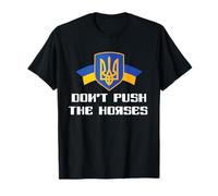 Don't Push The Horses Ukraine Boxing T-Shirt