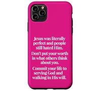 Don't Put Your Worth In What Others Think Matthew 5 48 Case for iPhone 11 Pro Max