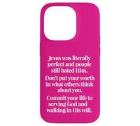Don't Put Your Worth In What Others Think Matthew 5 48 Case for iPhone 14 Pro