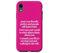 Don't Put Your Worth In What Others Think Matthew 5 48 Case for iPhone XR