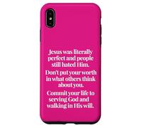 Don't Put Your Worth In What Others Think Matthew 5 48 Case for iPhone XS Max