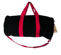 Don't Quit Gym Bag - Black & Cherry Pink Handle For Gym & Travel