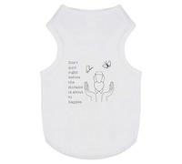 'Don't Quit Right Before The Miracle' Pet Dog/Cat T-Shirt (PT00152616)