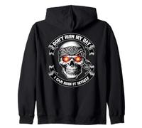 Don't Ruin My Day It's My Day I Can Ruin It Myself Unhinged Zip Hoodie