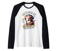 Don't Rush Me My Bernese Mountain Dog Comes First Raglan Baseball Tee
