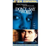 Don't Say a Word [VHS]