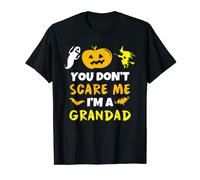 Don't Scare Me Grandad Costume Halloween Lazy Easy T-Shirt