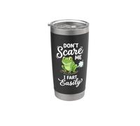 Don't Scare Me I Fart Easily Frog Stainless Steel Insulated Tumbler