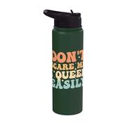 Don't Scare Me I Queef Easily Stainless Steel Insulated Water Bottle