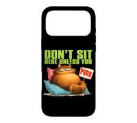 Don't sit here unless you purr Case for iPhone 17 Pro Max