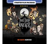 Don't Starve Together 90 days Private Server - Starter Plus Package Code