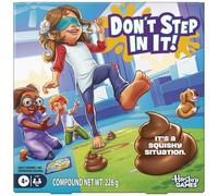 Don't Step in It! Game with Animal Moves Spinner - English Version