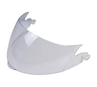 Don't stop Helmet Lens Visor, ABS Visor Fits VIRTUE-808 Model Full Face Motorcycle Helmet Sun Visor Flip Motorcycle Helmet Shield 4 Colors, Special l-ink Lens! (Color : Clear)