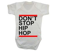Dont Stop Hip Hop Baby Grow Vest Bodysuit Onesie