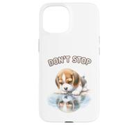 Don't stop retrieving, Cute golden dog Owner. Case for iPhone 15