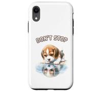 Don't stop retrieving, Cute golden dog Owner. Case for iPhone XR