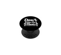 Don't Stop The Music Retro for Music Lovers PopSockets Adhesive PopGrip