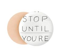 Don't Stop Until You're Proud Quotes Air Cushion Makeup Foundation Sponge Powder Puff